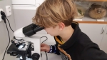 Děti zkoumaly svět pod mikroskopem (30.1.2019)