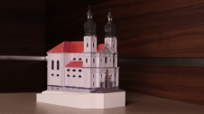 3D model kostela Neposkvrnnho poet Panny Marie a svatho Ignce v Klatovech