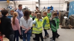 Dtsk technick univerzita Klatovy na exkurzi ve firm NOVARES CZ Janovice (27.3.2019)