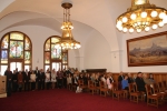 Slavnostn zahjen vysokokolskho studia na klatovsk radnici