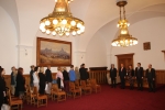 Slavnostn zahjen vysokokolskho studia na klatovsk radnici